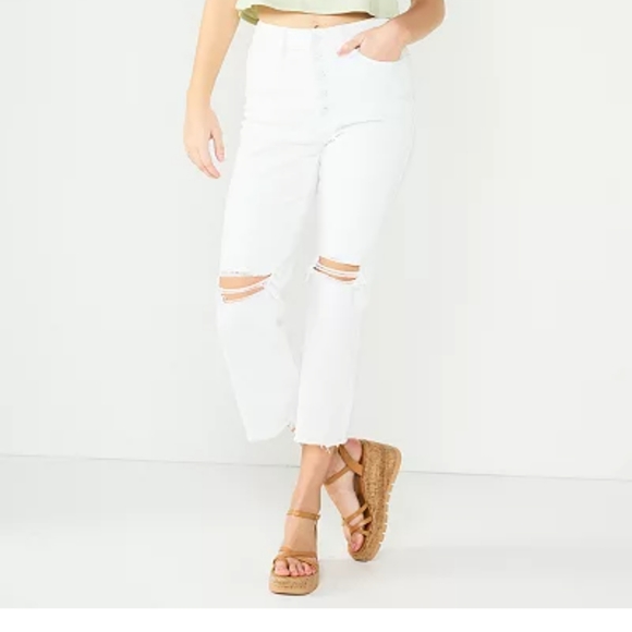 SO Jeans Juniors So High Rise Kick Flare Crop Jeans Poshmark